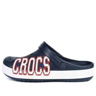 Crocs Crocband-logo-tresko &laquo;Navy White&raquo; 205568-462