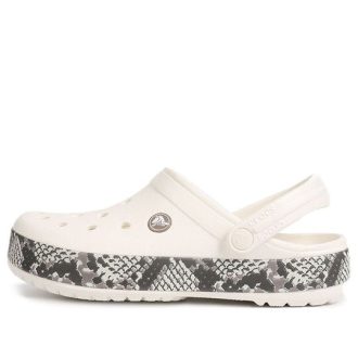 Crocs Crocband Snake Print Clogs «White Black» 206380-13T Crocs Crocband Snake Print Clogs «White Black» 206380-13T