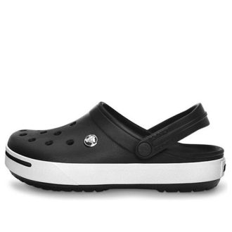 Crocs Crocband strandsandaler Unisex Svart Hvit 11989-060