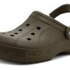 Crocs Crocs klassiske fôrede tresko &laquo;Walnut Oatmeal&raquo; 1624428A