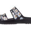 Crocs Daisy Lette slitesterke sportstøfler Unisex Svart Hvit 207284-0ZI