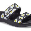 Crocs Daisy Lette slitesterke sportstøfler Unisex Svart Hvit 207284-0ZI
