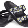 Crocs Daisy Lette slitesterke sportstøfler Unisex Svart Hvit 207284-0ZI