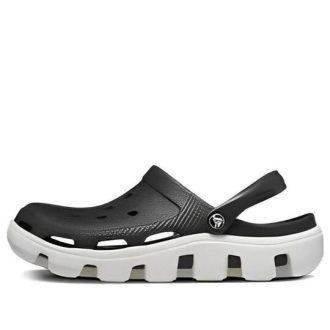 Crocs Duet Strandsandaler Svart Hvit 11991-066