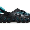 Crocs Echo Reflekterende blonder Clog &laquo;Black Teal&raquo; 210004-001