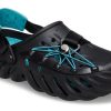 Crocs Echo Reflekterende blonder Clog &laquo;Black Teal&raquo; 210004-001
