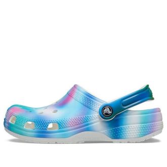 Crocs fargerike Crocs Beach Unisex flerfargede hvite sandaler 207556-94S