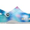 Crocs fargerike Crocs Beach Unisex flerfargede hvite sandaler 207556-94S