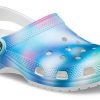 Crocs fargerike Crocs Beach Unisex flerfargede hvite sandaler 207556-94S