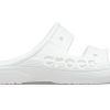 Crocs Fashion Casual Unisex hvite tøfler 207627-100