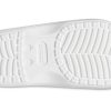 Crocs Fashion Casual Unisex hvite tøfler 207627-100