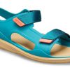 Crocs furugrønne sandaler 206526-3TW