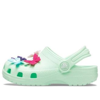 Crocs (GS) Classic Butterfly Charm Clogs &laquo;Mint&raquo; 206179-3TI