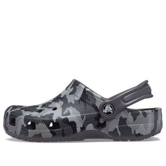 Crocs (GS) Classic Camo Clogs &laquo;Black Grey&raquo; 207594-097