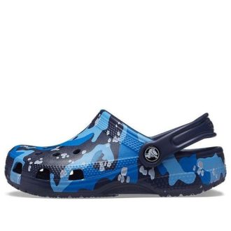 Crocs (GS) Classic Camo Clogs &laquo;Blue Black&raquo; 207594-4HQ