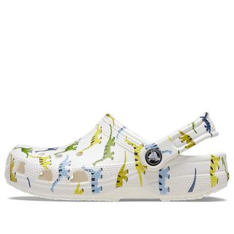Crocs (GS) Classic Character Print Clogs &laquo;White&raquo; 209697-9DH