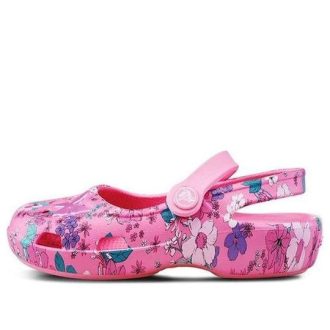 Crocs (GS) Classic Charm Mary Jane Sandaler &laquo;Pink Purple&raquo; 206364-669