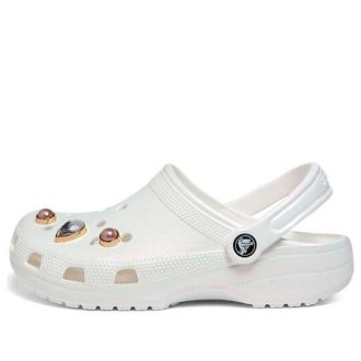 Crocs (GS) Classic Crystals Clogs &laquo;White&raquo; 208435-100