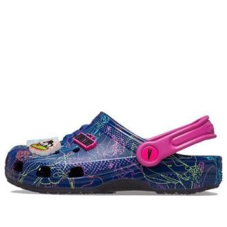 Crocs (GS) Classic Disney Villains-tresko &laquo;Blue Purple Pink&raquo; 207722-03