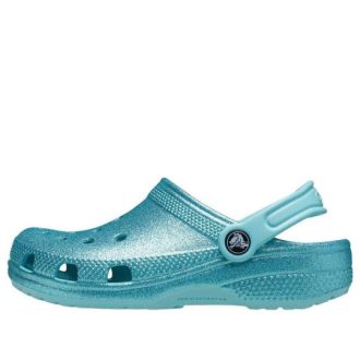 Crocs (GS) Classic Glitter Clog &laquo;Blue Teal&raquo; 206993-4SS