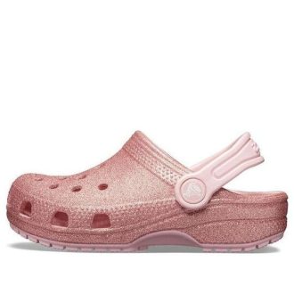 Crocs (GS) Classic Glitter Clogs &laquo;Rose Pink&raquo; 205441-682