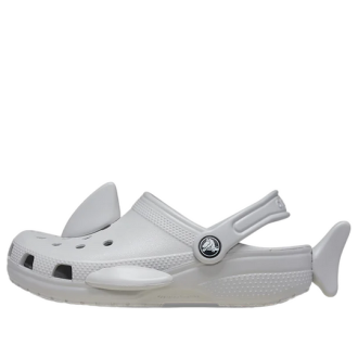 Crocs (GS) Classic I AM Shark Clogs &laquo;Grå&raquo; 210011-1FT