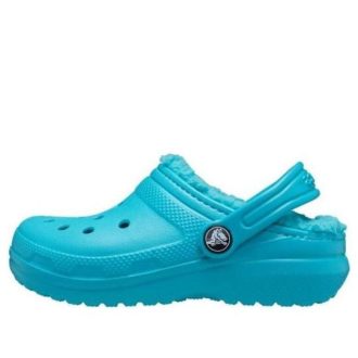 Crocs (GS) Classic Lined Clogs &laquo;Blue&raquo; 203506-4SL