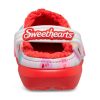 Crocs (GS) Classic Lined Elevated Sweethearts-tresko &laquo;Red White&raquo; 207738-119
