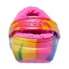 Crocs (GS) Classic Lined TieDye grafiske tresko &laquo;Blue Pink&raquo; 206683-6RW