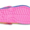 Crocs (GS) Classic Lined TieDye grafiske tresko &laquo;Blue Pink&raquo; 206683-6RW