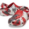 Crocs (GS) Classic Marmored Clogs &laquo;White Red Grey&raquo; 207002-884