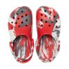 Crocs (GS) Classic Marmored Clogs &laquo;White Red Grey&raquo; 207002-884