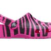 Crocs (GS) Classic Out of This World-tresko &laquo;Electric Pink Black&raquo; 206739-6QS