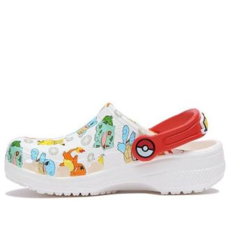 Crocs (GS) Classic Pokemon Clogs &laquo;White Red&raquo; 207754-94S