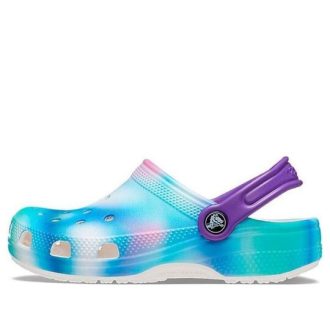Crocs (GS) Classic Solarized Clogs &laquo;Blue Green Purple&raquo; 207587-94S