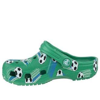 Crocs (GS) Classic Sports Ball Clogs &laquo;Green White&raquo; 206417-3TJ