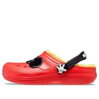 Crocs (GS) Classic x Mikke Mus-tresko &laquo;Rød Gul Svart&raquo; 208027-063