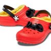 Crocs (GS) Classic x Mikke Mus-tresko &laquo;Rød Gul Svart&raquo; 208027-063