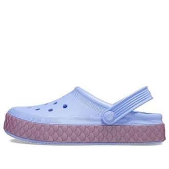 Crocs (GS) Crocband IV reflekterende havfrue-tresko &laquo;Blue Pink&raquo; 208578-5Q7