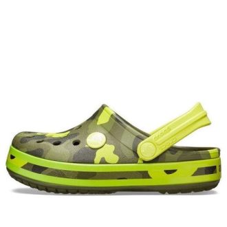 Crocs (GS) Crocband MultiGraphic Clogs &laquo;Army Green&raquo; 205532-738