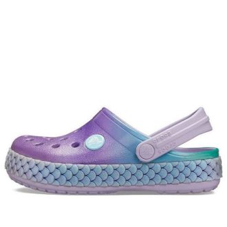 Crocs (GS) Crocband Rainbow Glitter Band-tresko &laquo;Purple Blue&raquo; 206344-530