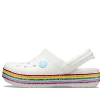 Crocs (GS) Crocband Rainbow Shoes &laquo;White Multi&raquo; 206751-100