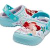 Crocs (GS) Fun Lab Disney Little Mermaid-tresko &laquo;Sky Blue White&raquo; 206281-4O9