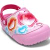 Crocs (GS) Fun Lab Heart Lights Tresko &laquo;Pink Blue&raquo; 205648-6I2