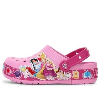 Crocs (GS) Fun Lab Princess Band Light Clogs &laquo;Pink&raquo; 205496-6I2