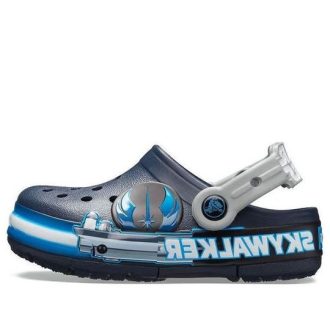 Crocs (GS) Funlab Luke Skywalker Lights Tresko &laquo;Gråblå&raquo; 206280-410