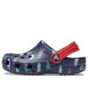 Crocs (GS) Ikonisk lettvekt med ankelstifter, tresko &laquo;Blue Red&raquo; 207321-410