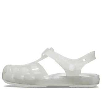 Crocs (GS) Isabella Glitter Sandaler &laquo;White&raquo; 208444-0IC