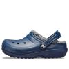 Crocs (GS) klassisk fôret glittertresko &laquo;Blue&raquo; 207010-459