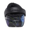 Crocs (GS) klassisk fuzz-foret tresko &laquo;Black Lightning&raquo; 207322-0C4